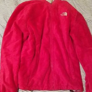 North face jacket, pink